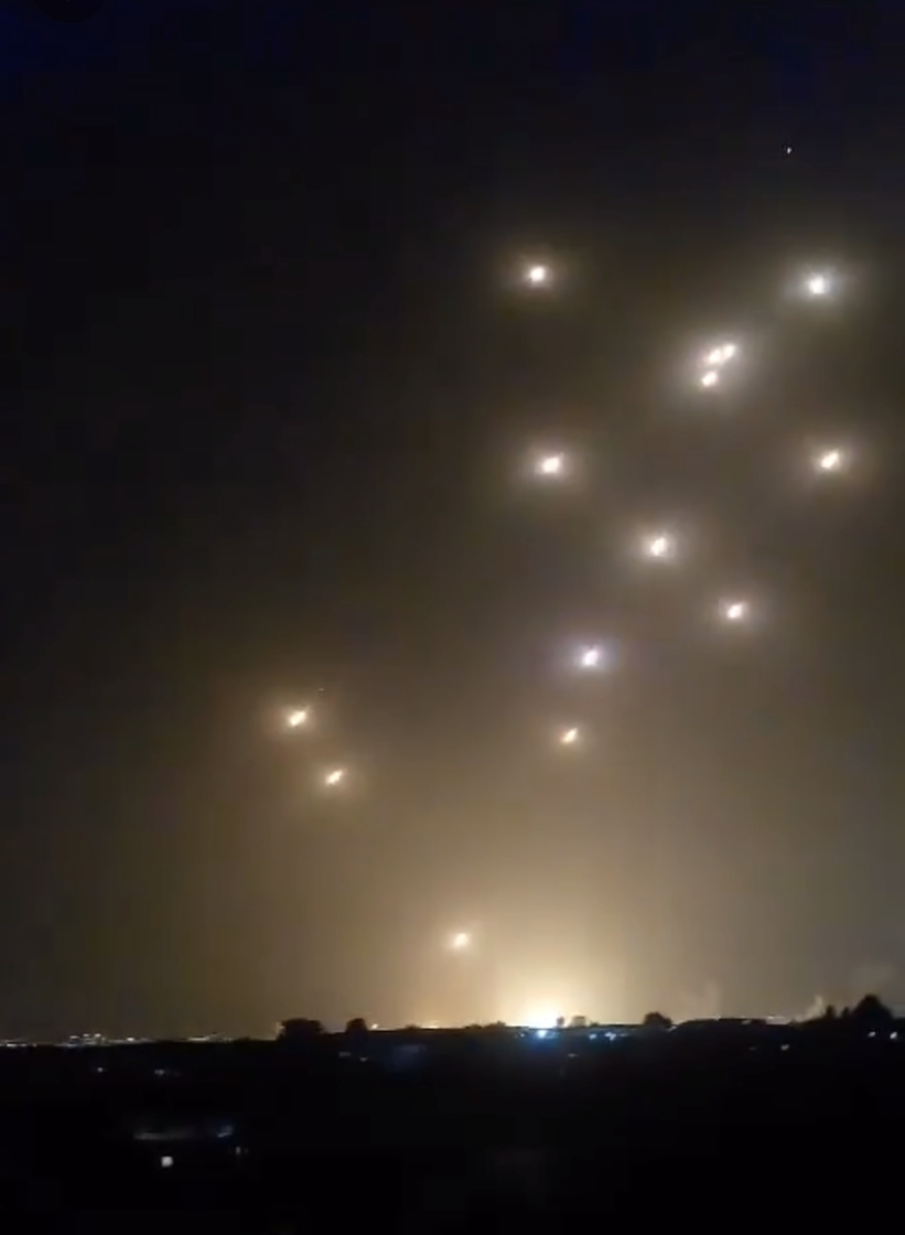 After vowing response, Iran finally hits Israel with wave of ballistic missiles